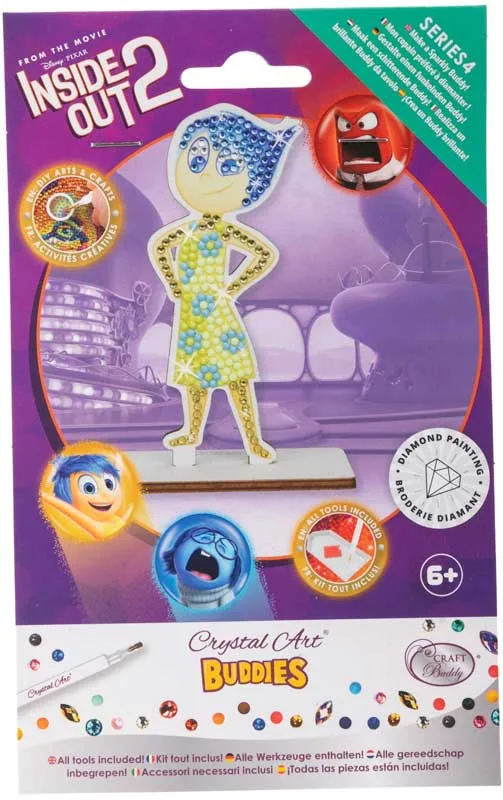 Комплект за диамантена бродерия, Craft Buddy, Crystal Art Buddies, Joy, 7 части - Image 2