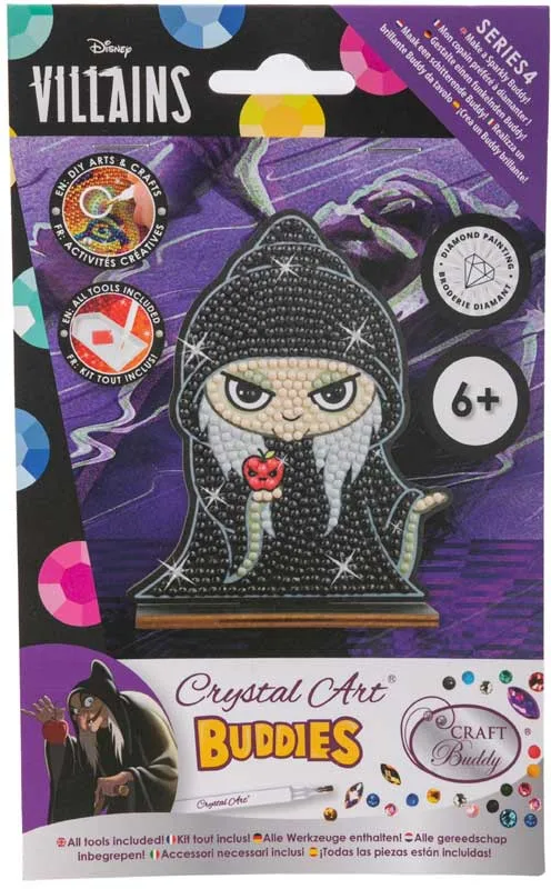 Комплект за диамантена бродерия, Craft Buddy, Crystal Art Buddies, Зла вещица, 7 части - Image 3