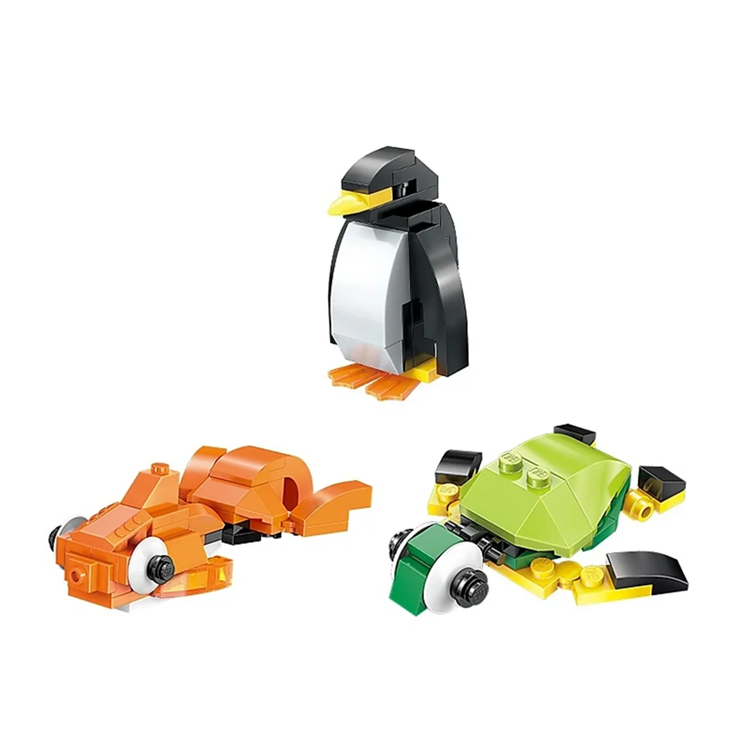 Конструктор, Qman, Build N Learn, Строителни блокчета в кутия, 460 части - Image 4