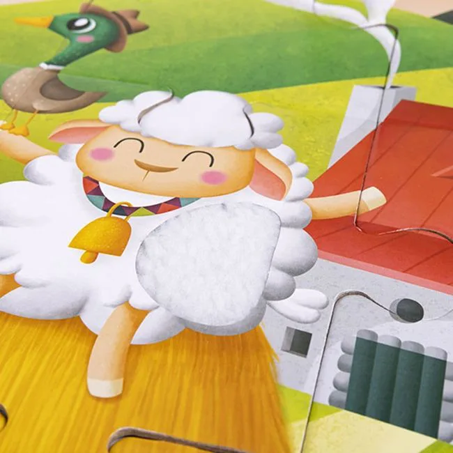 Тактилен пъзел Eurekakids, Ферма, 20 части - Image 2