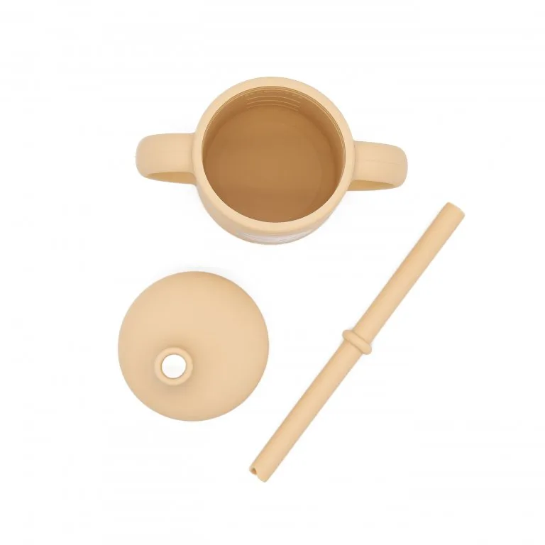 Силиконова чаша със сламка Sassi, Ленивец - Image 8