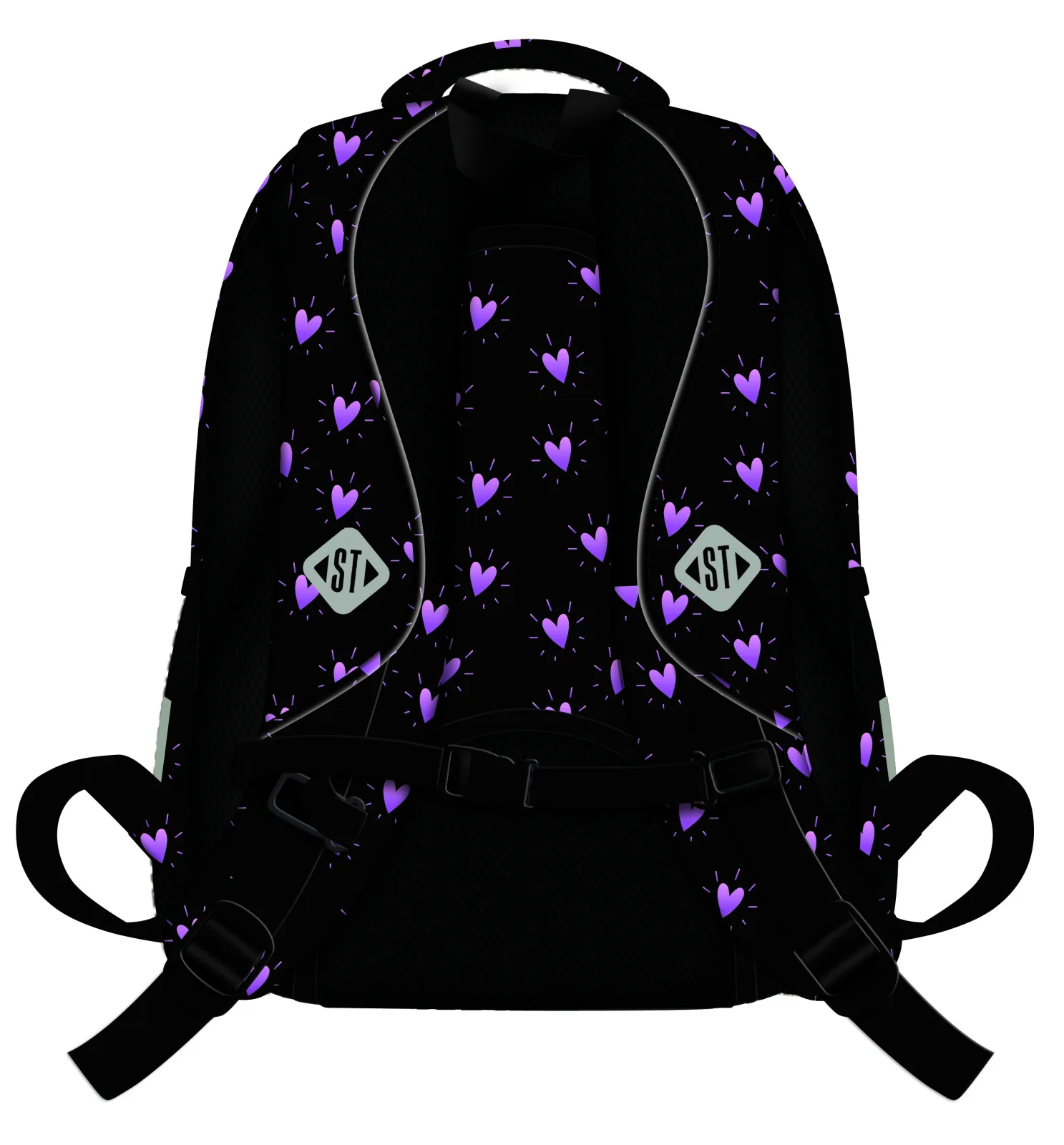 Ученическа раница, St.Right, Балерина, 40 x 28 x 18 см - Image 2