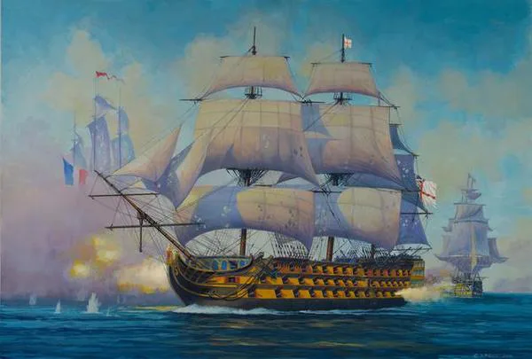 Комплект сглобяем модел, Revell, Ветроходен кораб HMS Victory, 45 части - Image 6