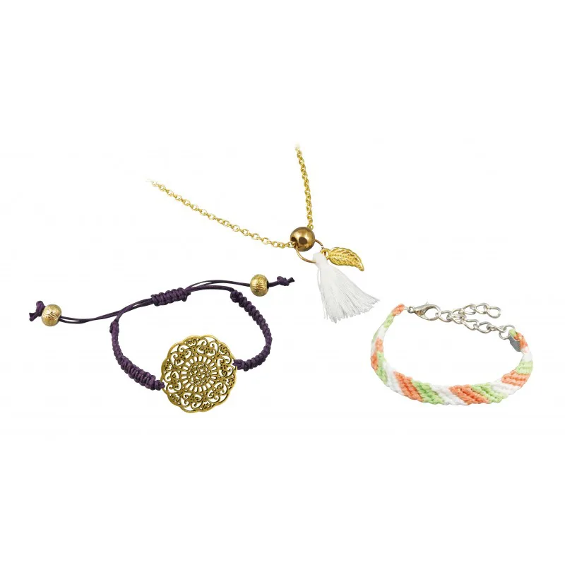 Творчески комплект, Buki France, Направи сам бижута и се гримирай със сенки, 27 части - Image 3