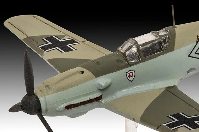 Сглобяем модел, Revell, Самолет Месершмит (Bf109E) и самолет Юнкер (Ju87B) Stuka - Image 2