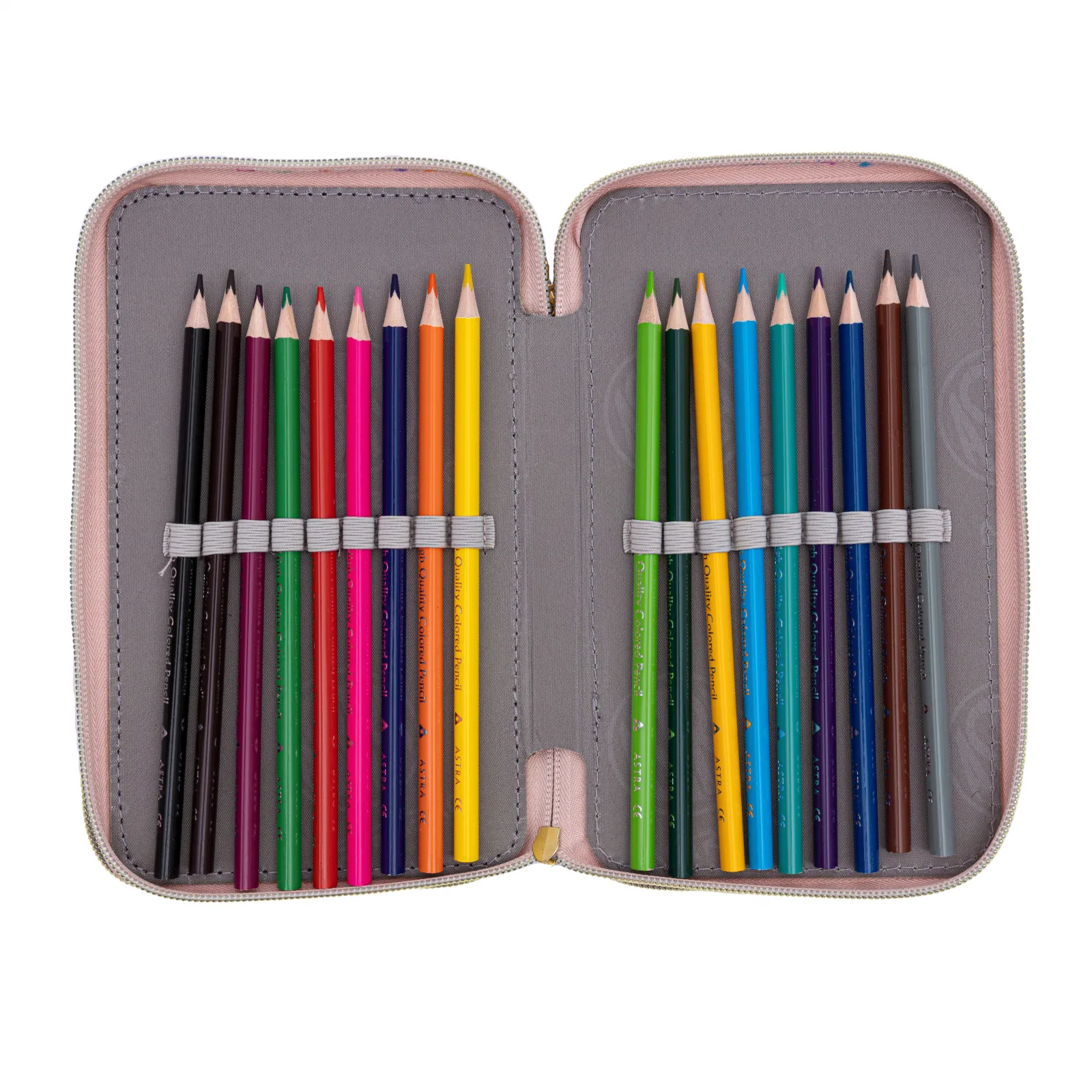 Троен несесер, Astra, с аксесоари ASTRABAG Пухкав еднорог, AC31, 20,5 х 13 х 6 см - Image 6