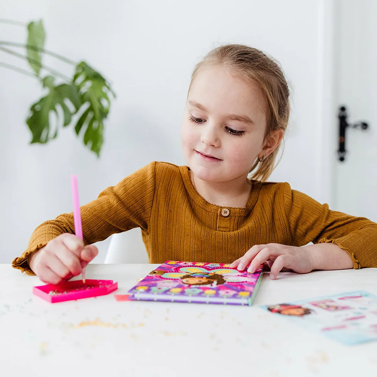 Творчески комплект, Totum, Gabby′s Dollhouse, Декорирай сам таен дневник с диаманти - Image 7