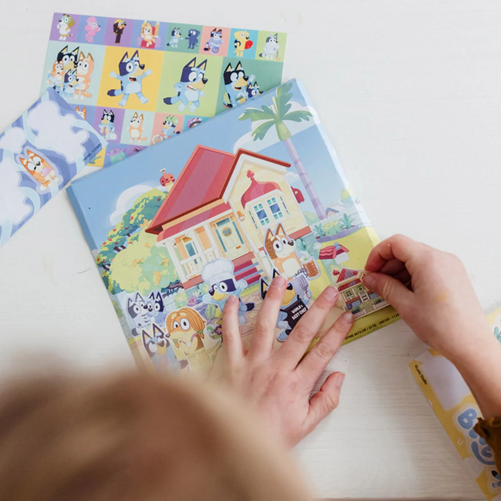 Комплект стикери, Totum, Bluey, 4 части - Image 7