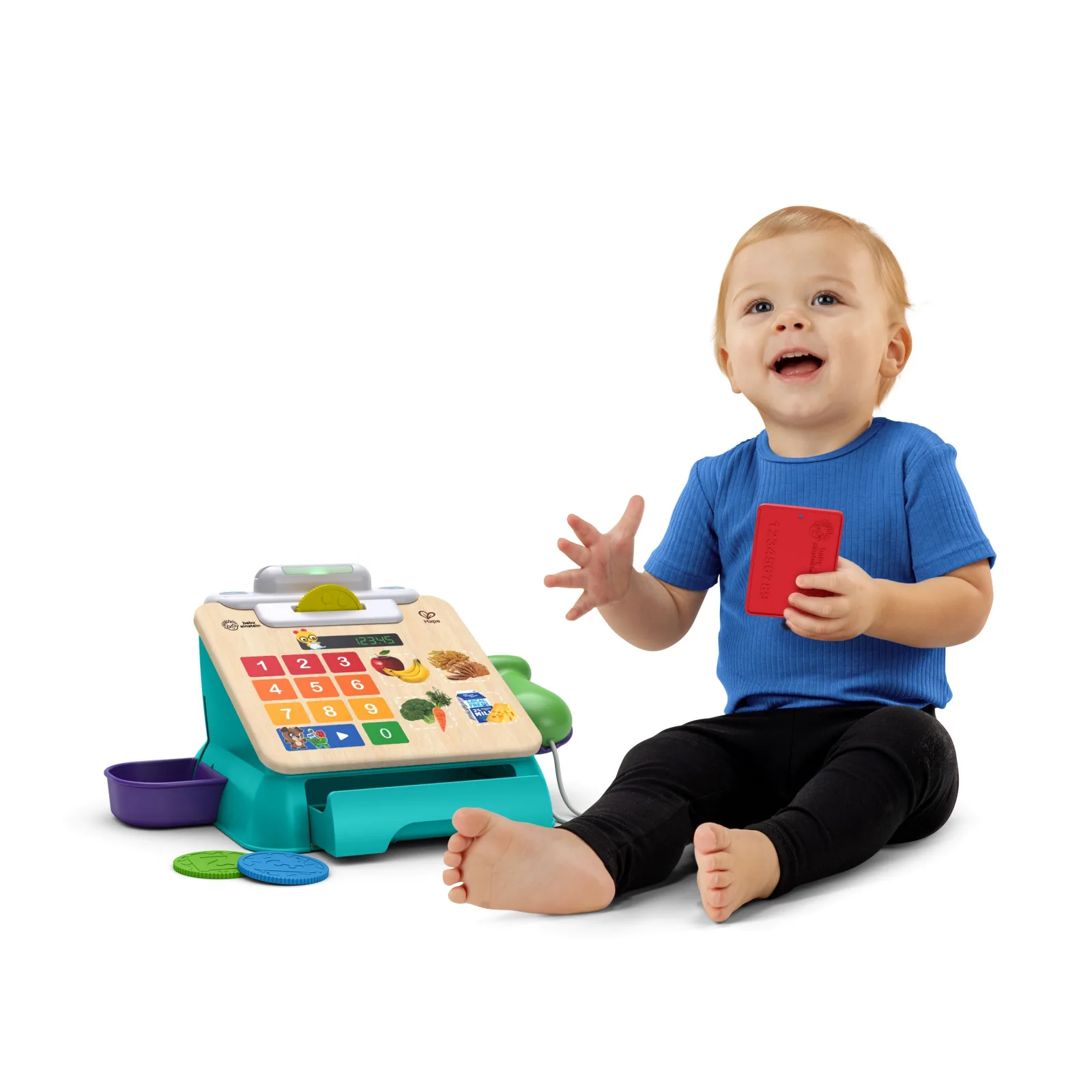 Интерактивна играчка, Hape, Baby Einstein, Касов апарат, 22 х 16 х 19 см - Image 2