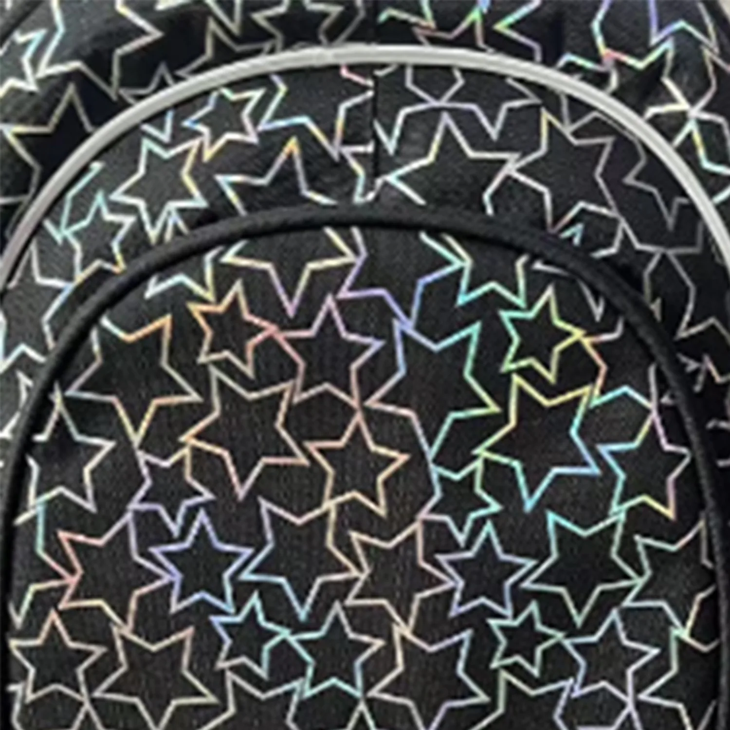 Ученическа раница, Head, AB300, Светещи звезди, 42 x 30 x 19 см - Image 2