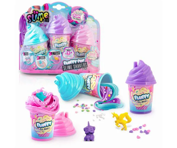 Творчески комплект, Canal Toys, Пухкав слайм шейкър, 3 цвята - Image 2