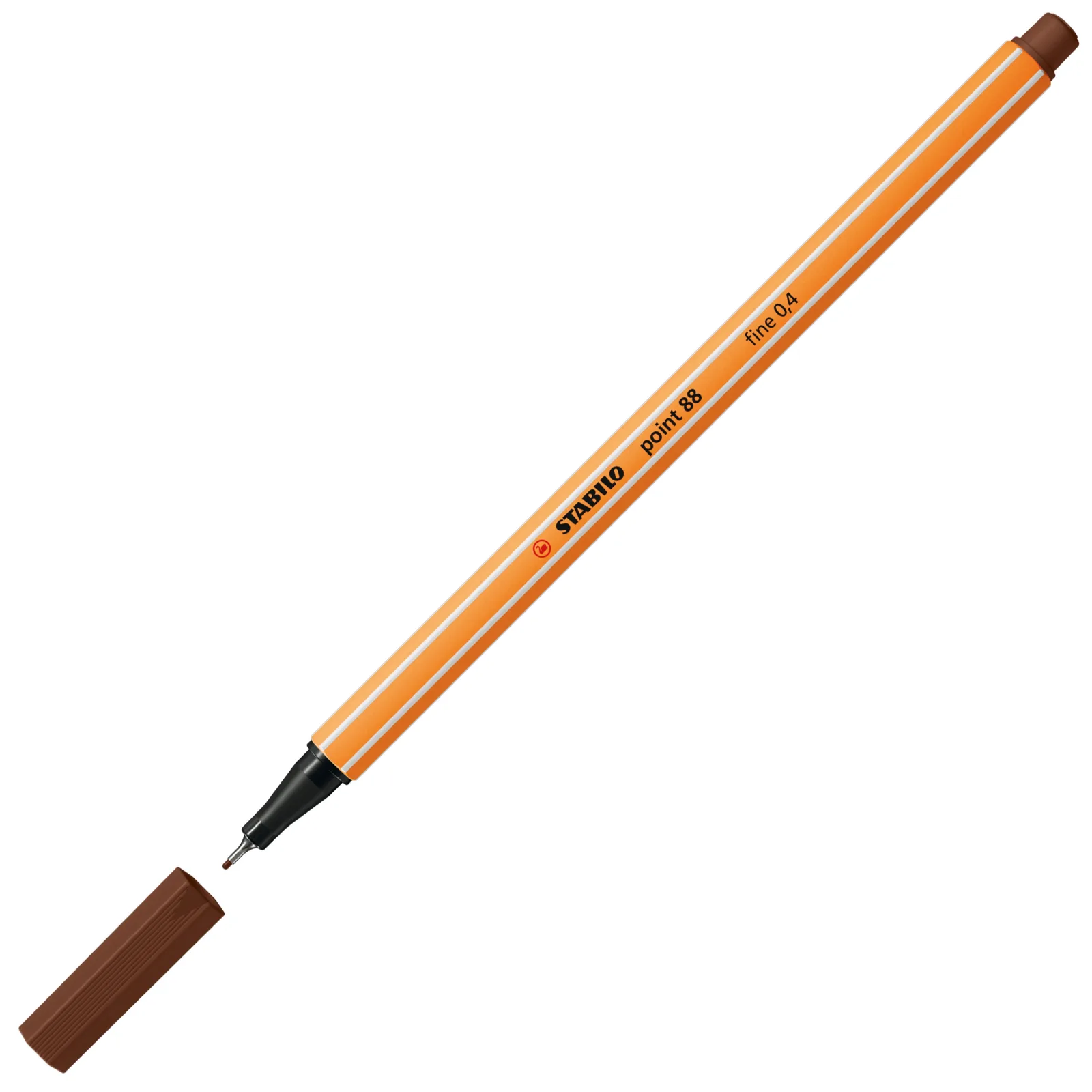 Тънкописец, Stabilo, Point 88 fine 0.4, Кафяв - Image 2