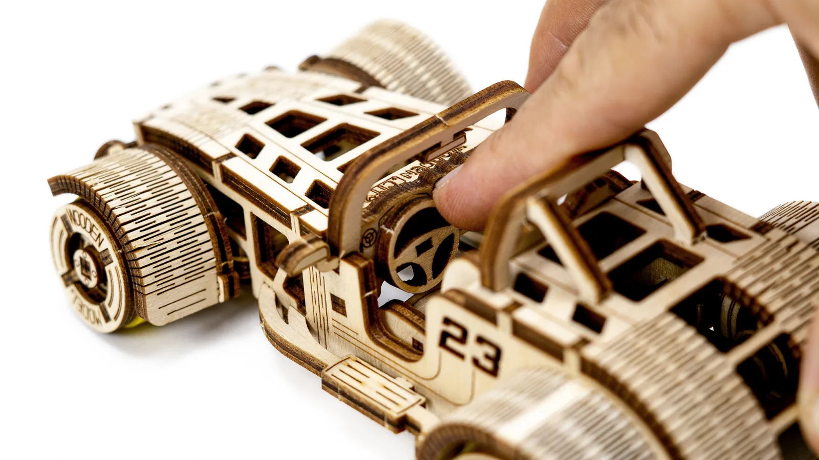 Сглобяем модел от дърво, Revell, Малки приключения, Роудстър, 111 части - Image 6