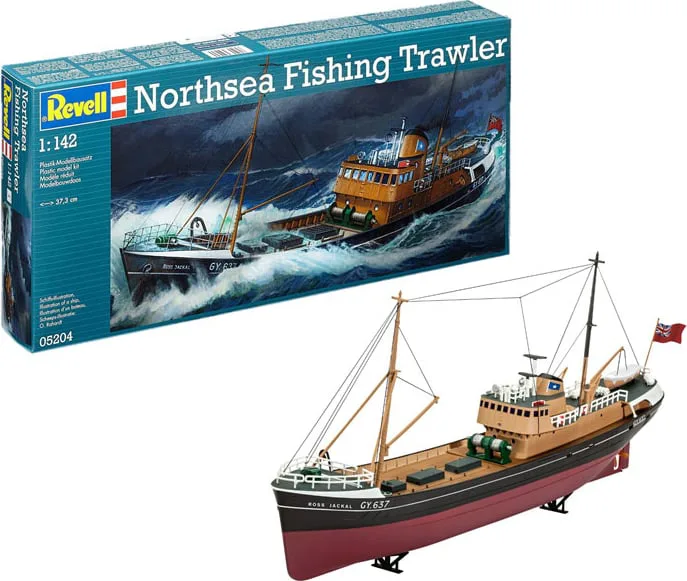 Риболовен траулер в Северно море - сглобяем модел - Image 2