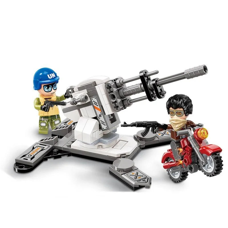 Конструктор, Qman, Противовъздушна ракетна установка, 120 части - Image 2