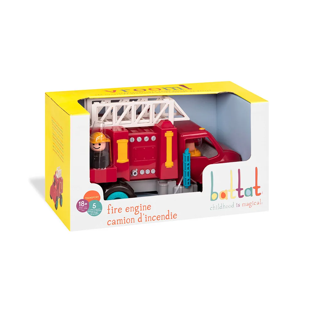 Детска играчка, Battat, Пожарна кола, 35.5 x 17.8 x 20.3 см - Image 2