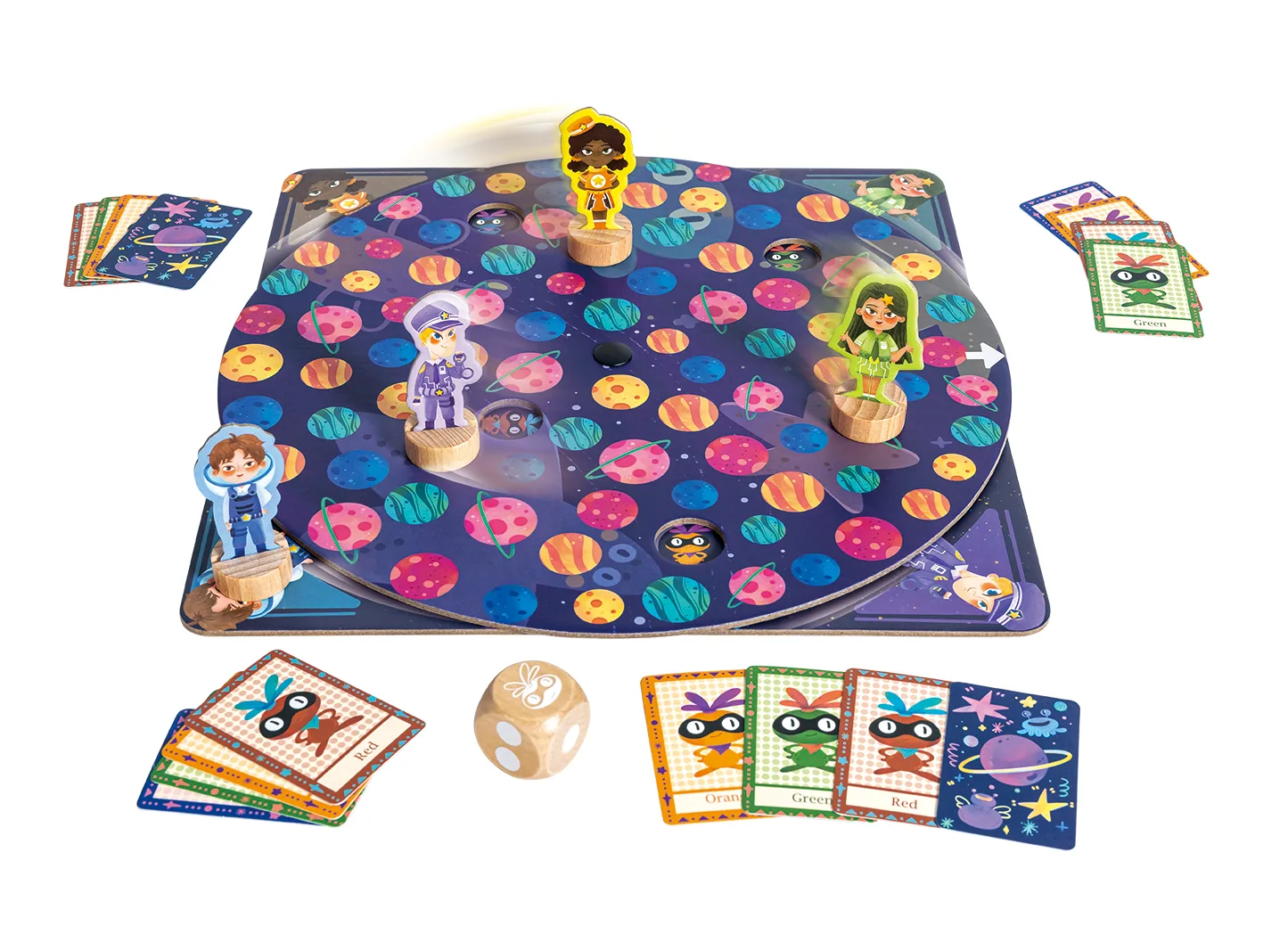 Настолна игра, Hape, Планетарно преследване,Космически стражари и апаши, Българско издание - Image 2