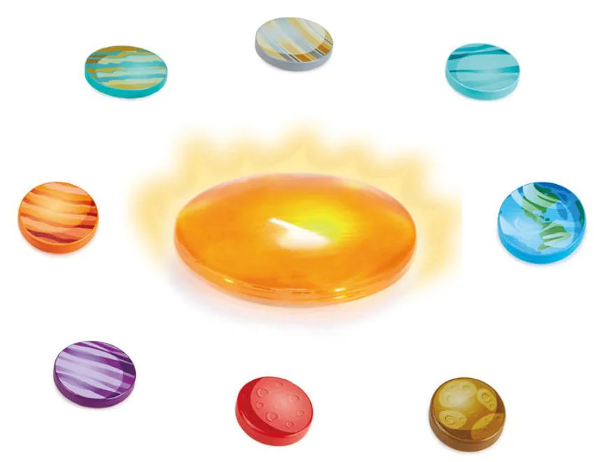 Образователен пъзел, Hape, Слънчева система, 93 части - Image 3