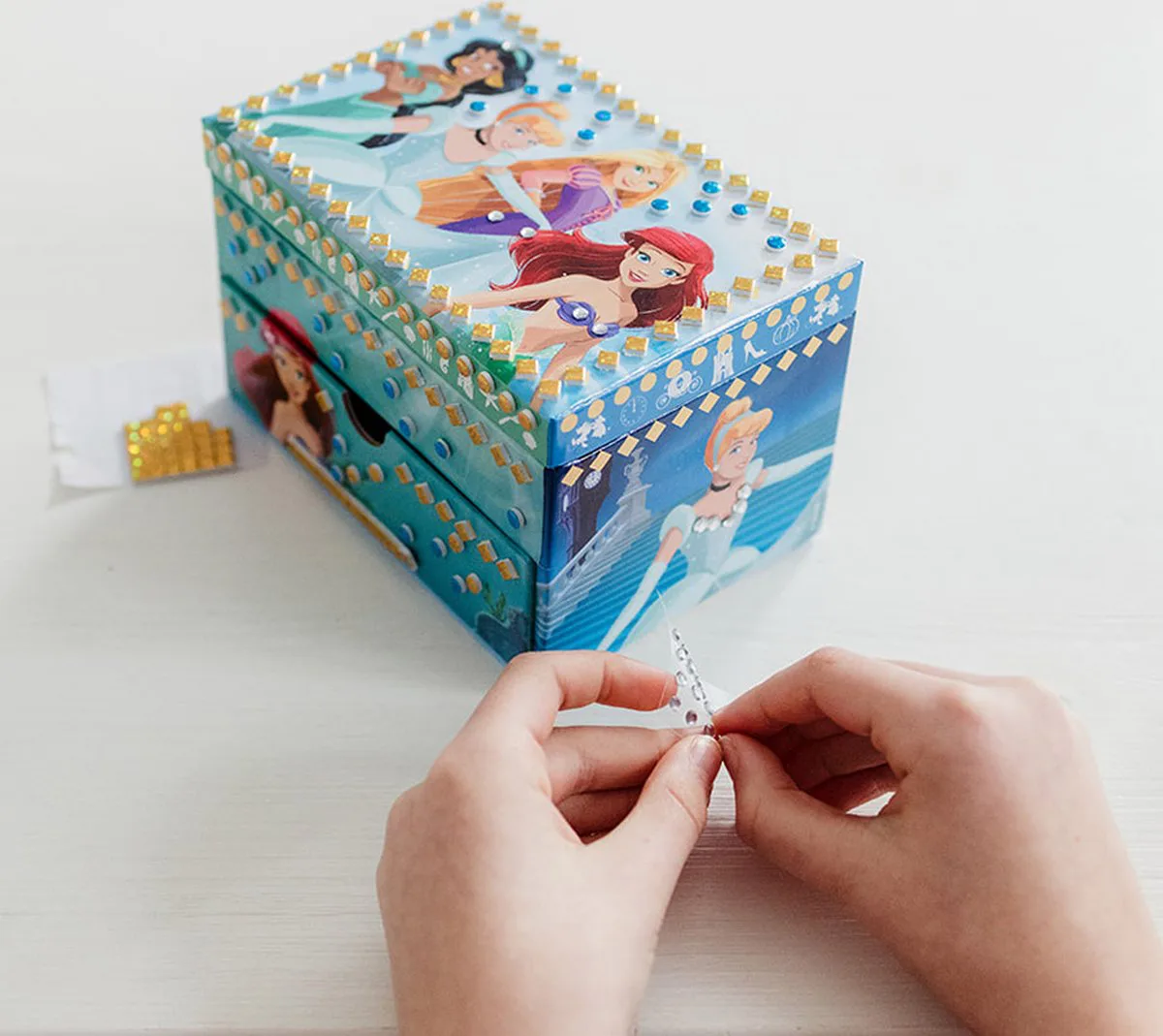 Творчески комплект, Totum, Disney Princess, Декорирай сам кутия за бижута - Image 4