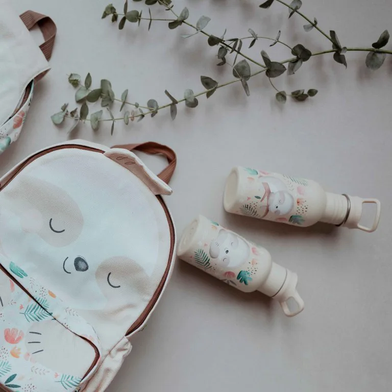 Бутилка от неръждаема стомана, Sassi, 500мл., Ленивец - Image 2