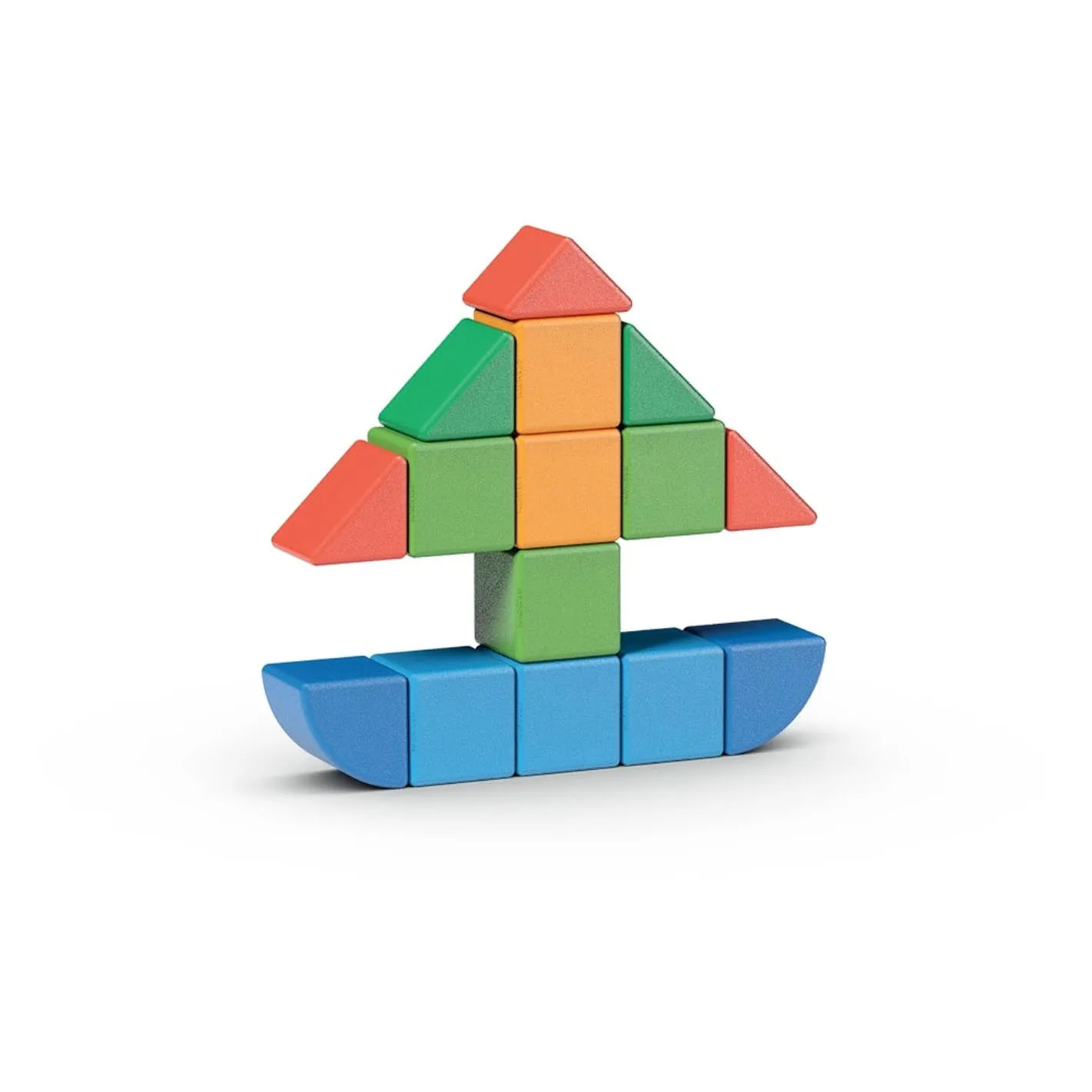 Магнитен конструктор, Geomag, Magicube, Малък свят, 25 части - Image 2