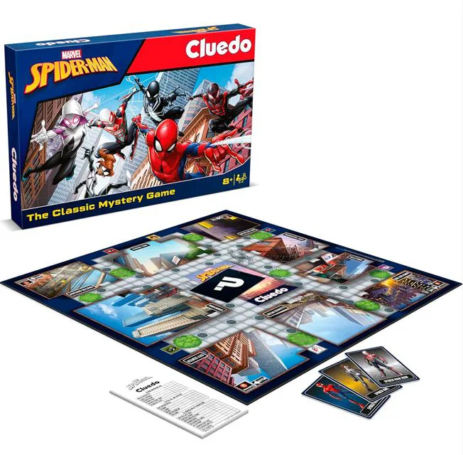 Настолна игра, Winning Moves, Cluedo, Spiderman - Image 2