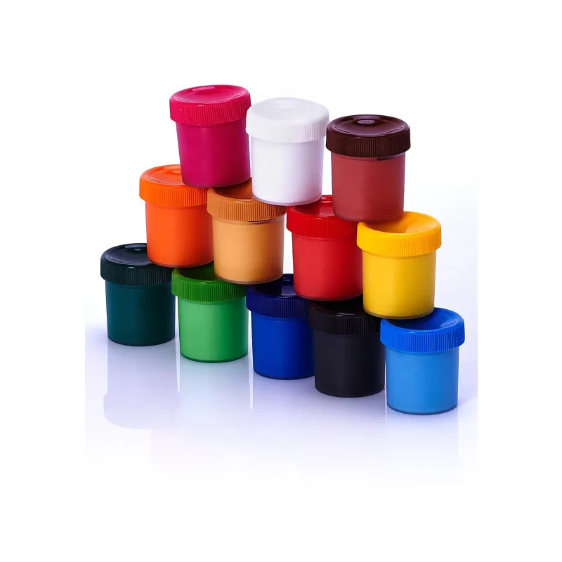 Комплект темперни бои, Astra, Eco, 12 цвята, 20ml - Image 4