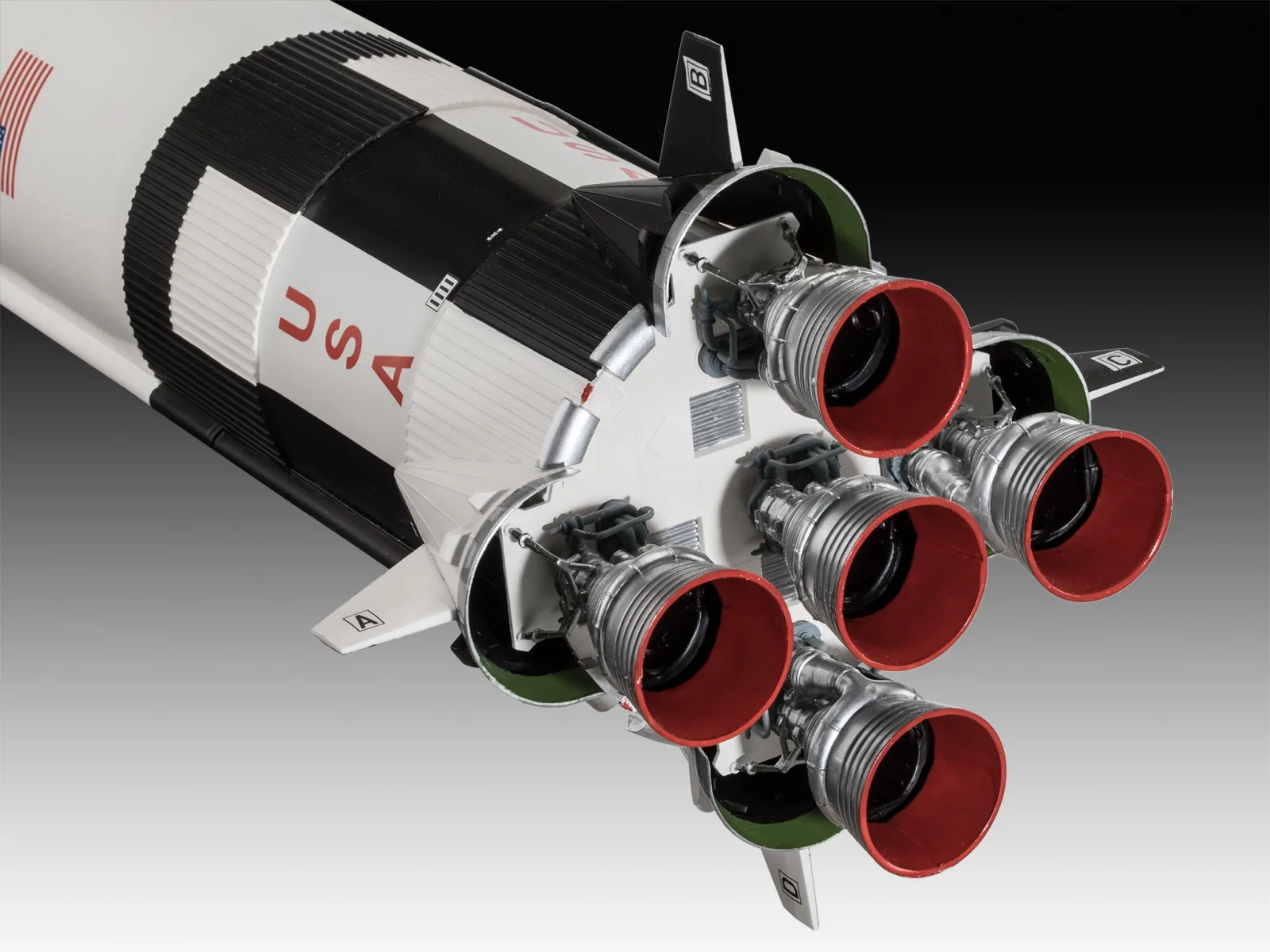 Комплект сглобяем модел, Revell, Apollo 11 Saturn V Rocket, 183 части - Image 6