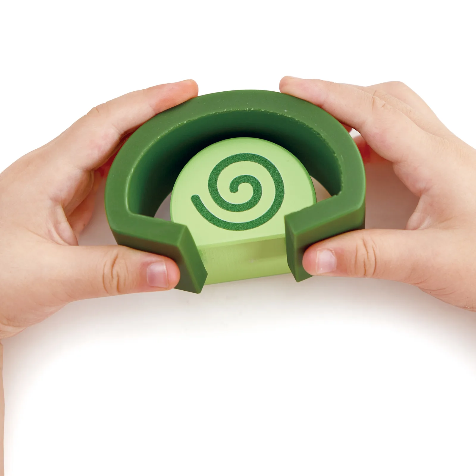 Детски дървен комплект, Hape, Десерт от зелен чай, 8 части - Image 5