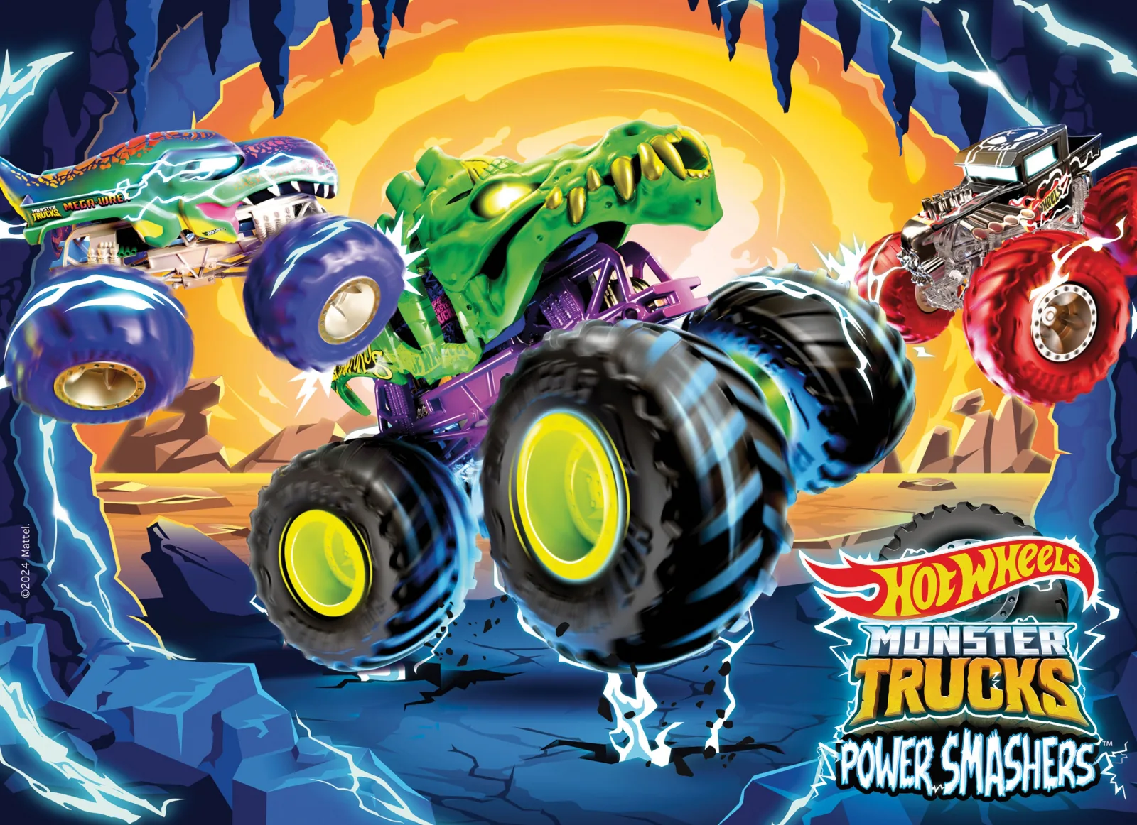 Пъзел, Lisciani, Hot Wheels, Пъзел 24 части - Image 3