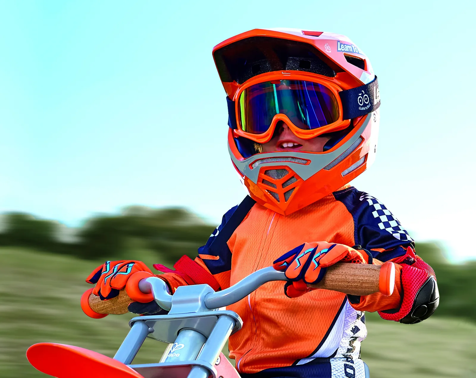 Детска предпазна каска, Hape, Офроуд, Спортна - Image 5