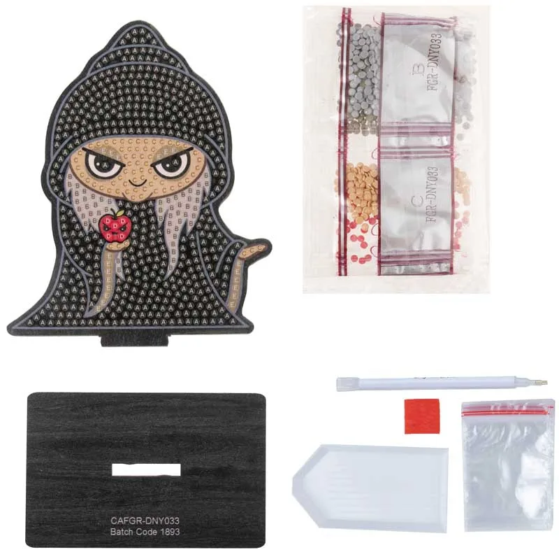 Комплект за диамантена бродерия, Craft Buddy, Crystal Art Buddies, Зла вещица, 7 части - Image 2