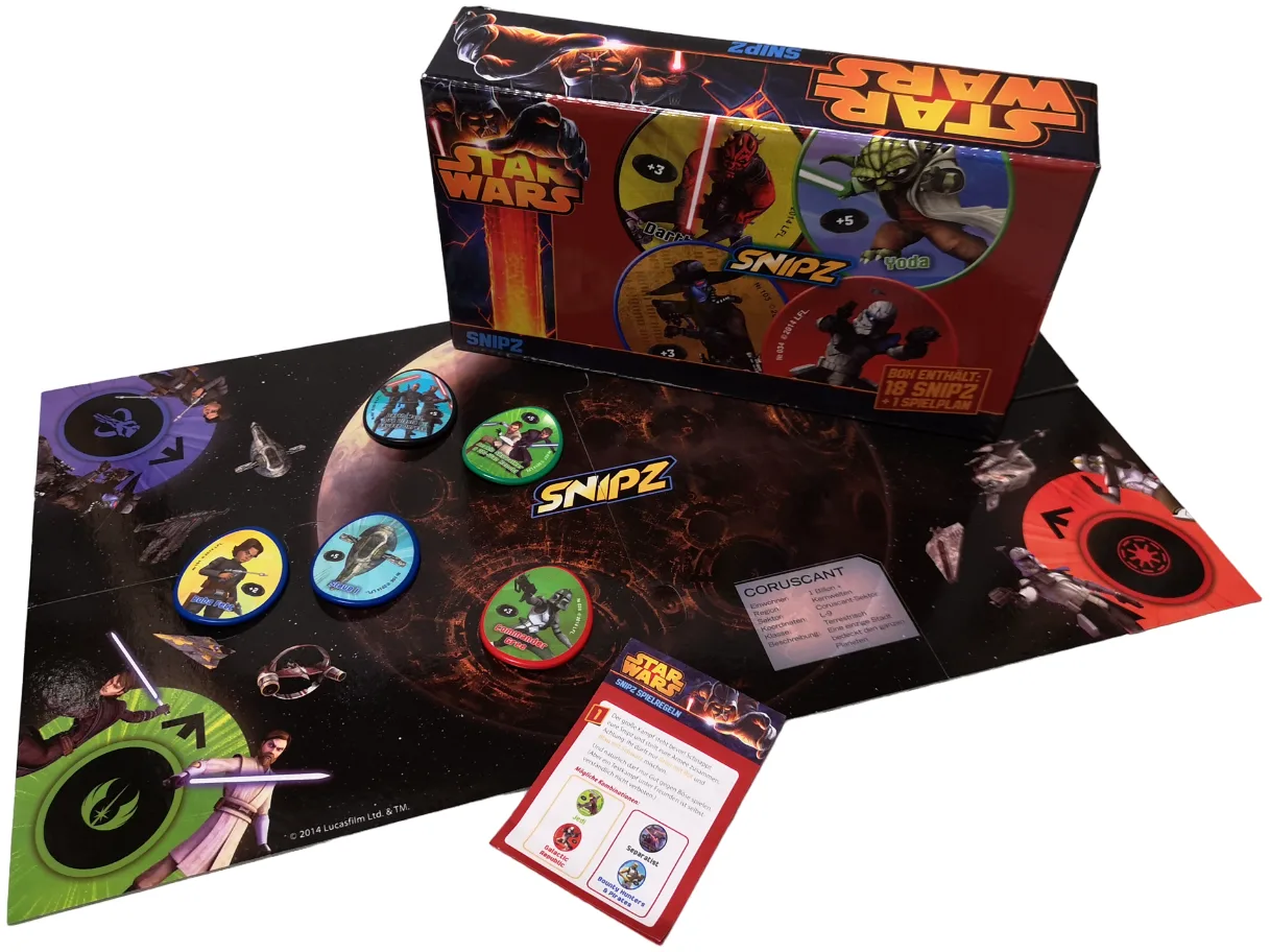 Комплект за игра, Craze, Star Wars Snipz, 19 части - Image 3