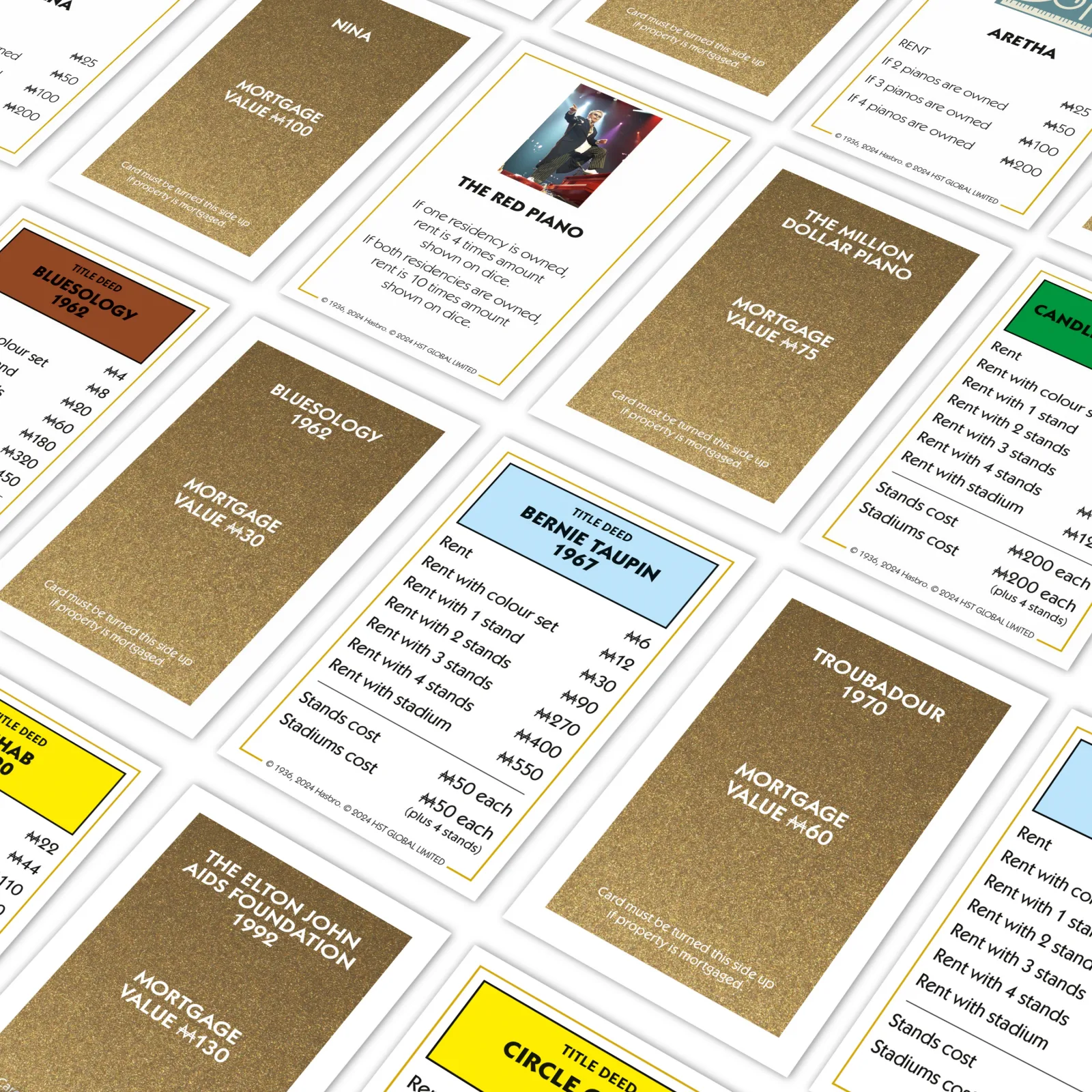 Настолна игра, Winning Moves, Monopoly, Елтън Джон - Image 6