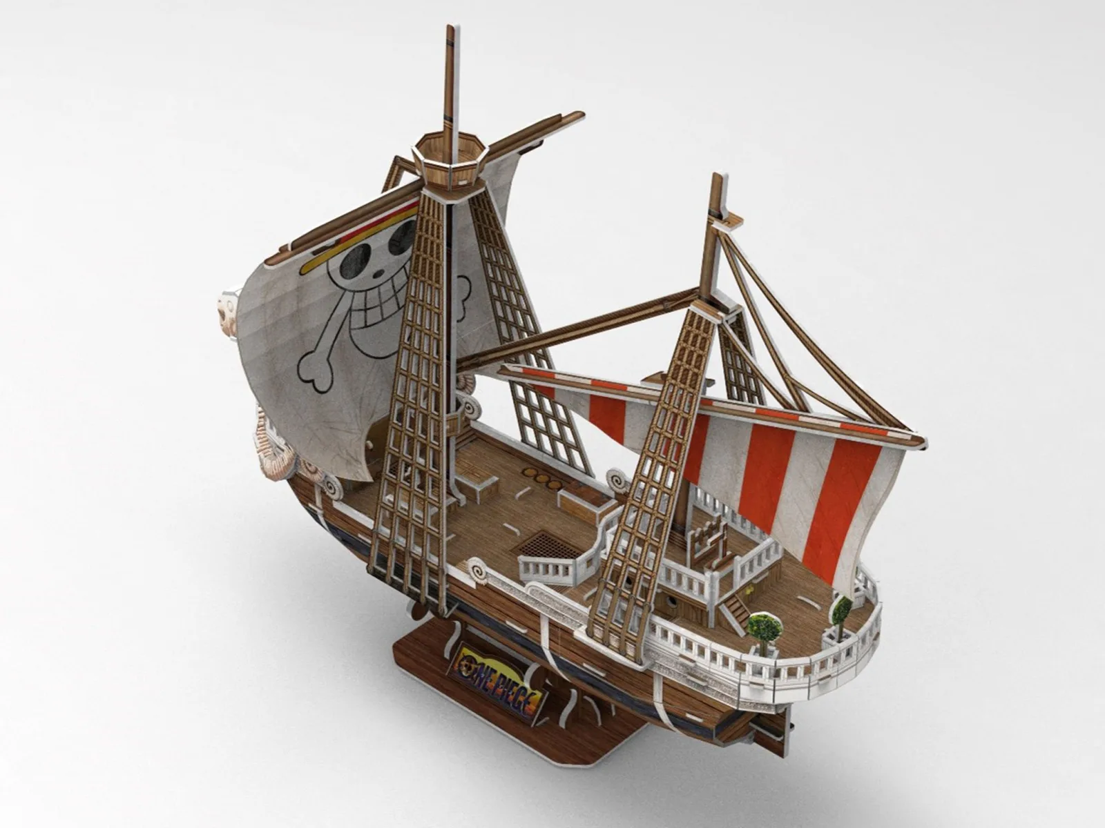 Пъзел, Revell, One Piece, Кораб Going Merry 3D, 112 части - Image 3