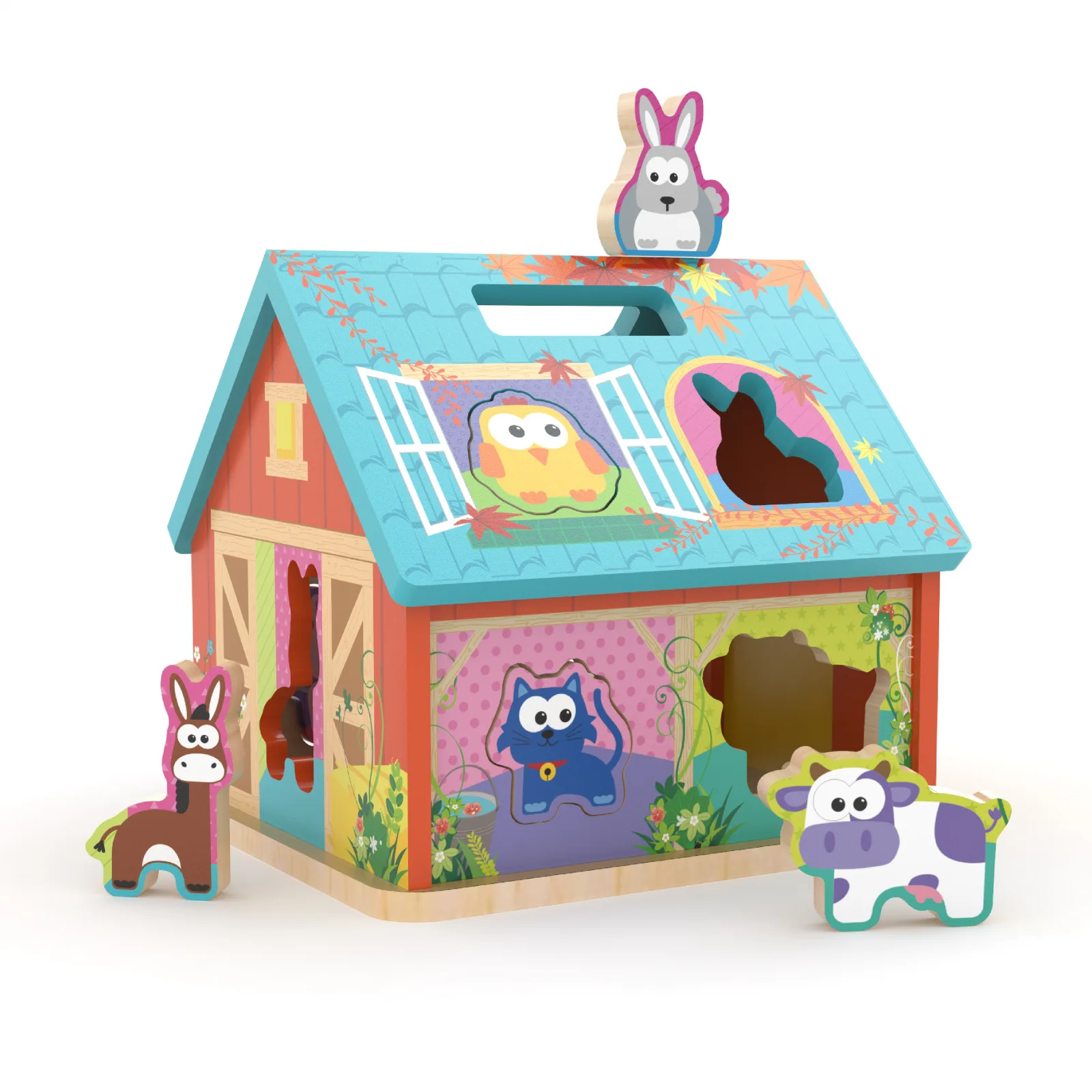 Дървена къща сортер, J′adore, Ферма - Image 2