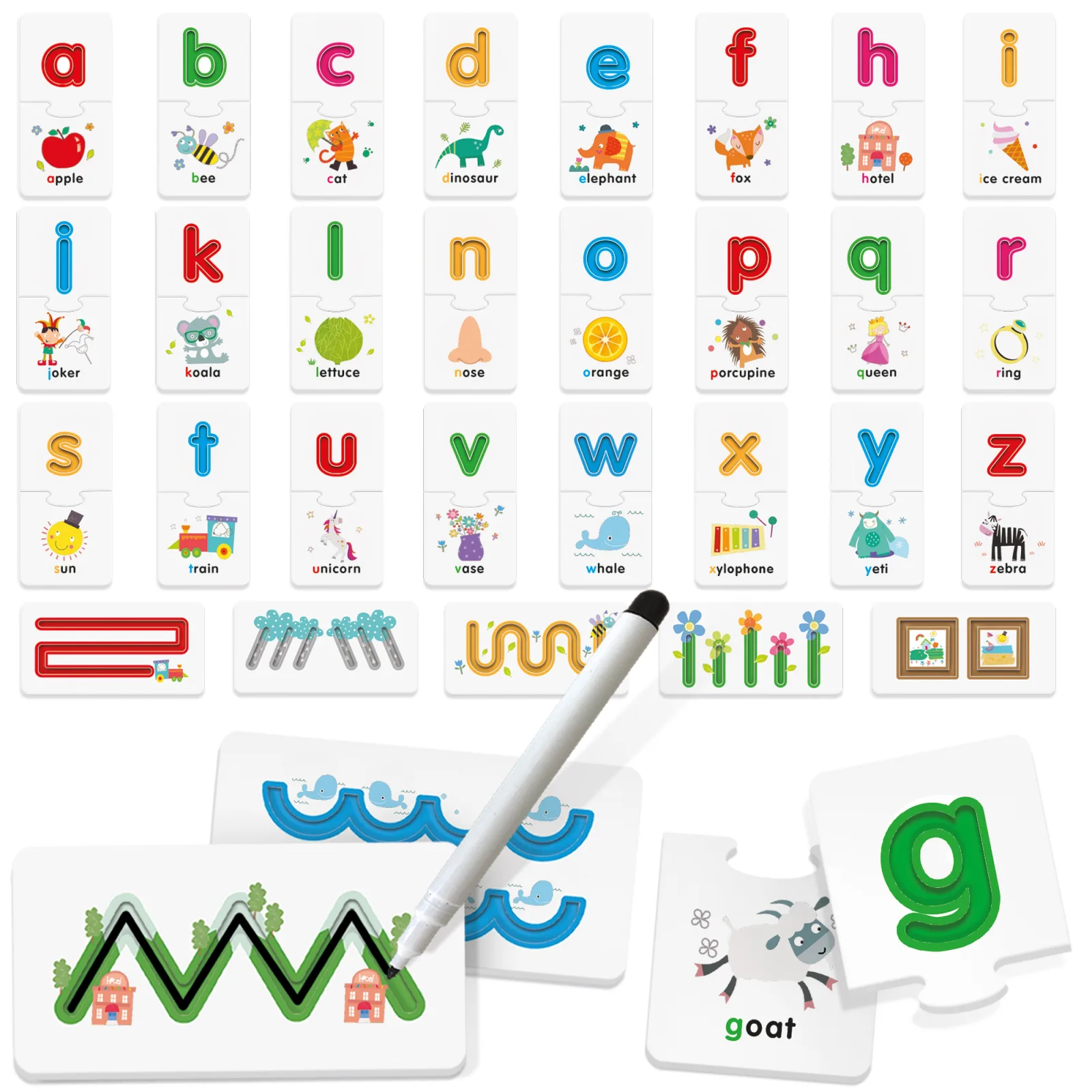 Образователен пъзел, Headu, ABC пиши и играй - Image 2