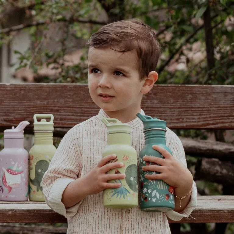 Термо бутилка от неръждаема стомана, Sassi, 350мл., Динозавър - Image 6