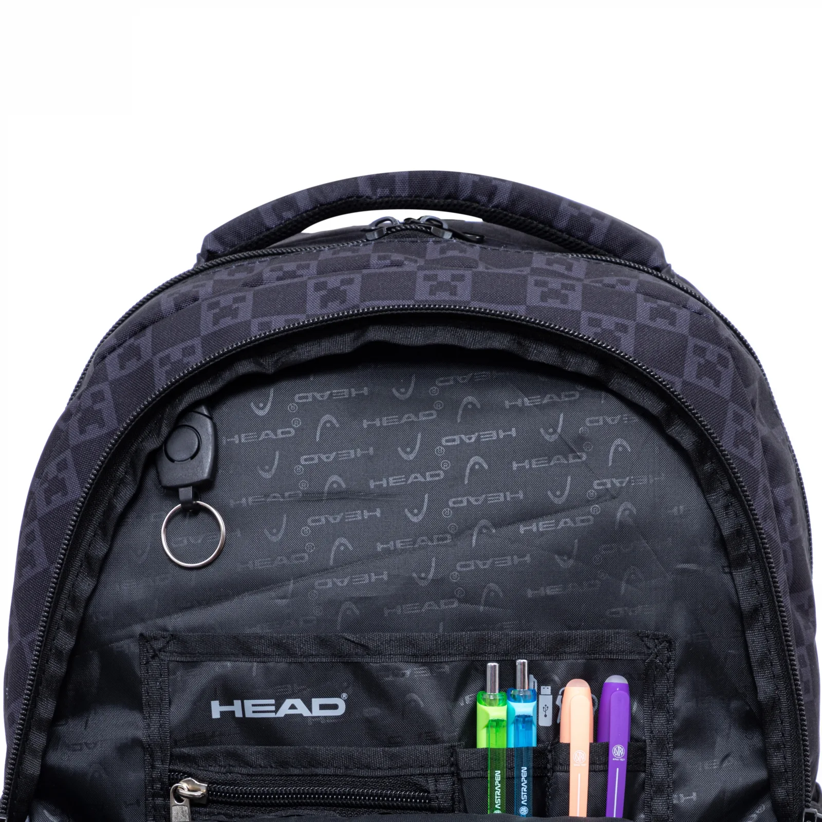 Ученическа раница, HEAD, Пиксели, AB200, 44 х 32 х 19 см - Image 2