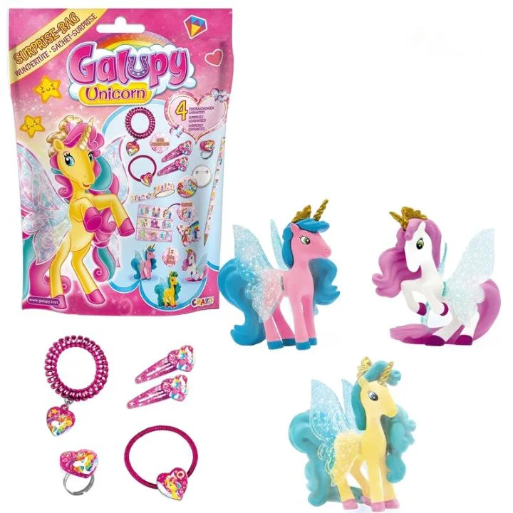 Игрален комплект, Craze, Пликче с изненада, Еднорог - Image 3
