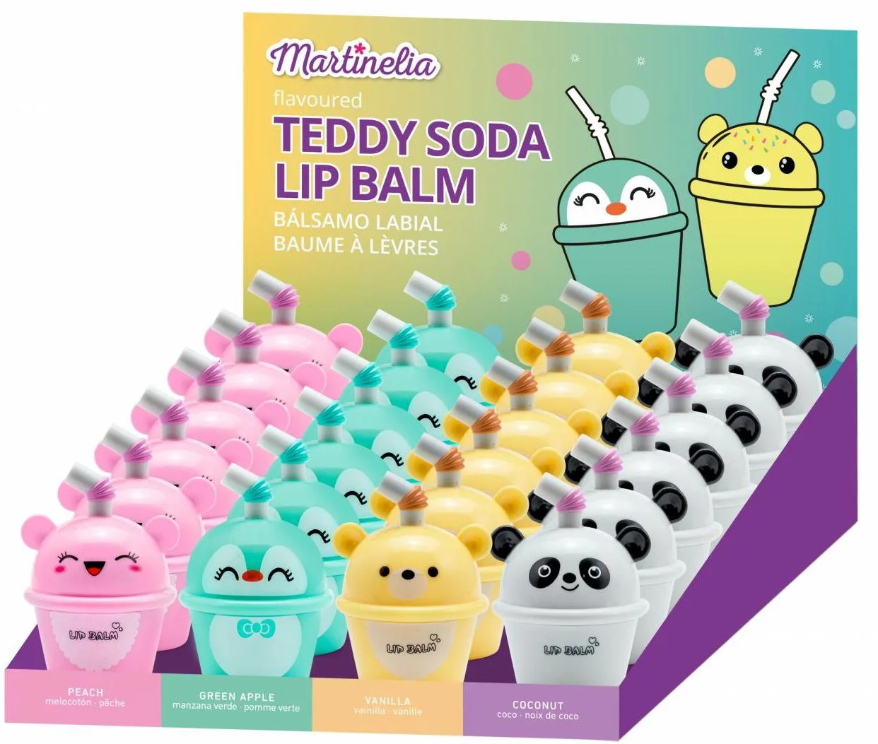 Балсам за устни, Martinelia, Teddy Soda, Асортимент - Image 4