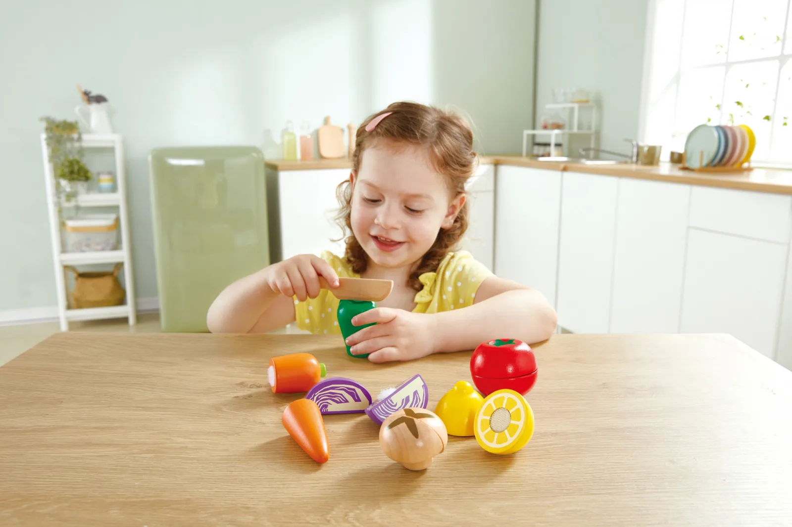 Игрален комплект, Hape, Зеленчуци, 7 части - Image 4