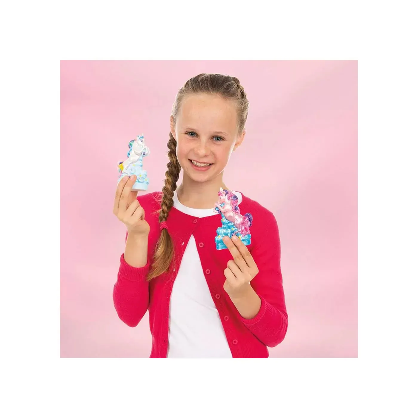 Творчески комплект, Totum, Направи сам гипсови кончета, Еднорог, 5 части - Image 4