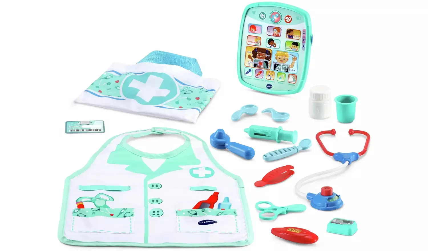 Комплект за игра, Vtech, Медицински таблет и аксесоари, 16 части - Image 4