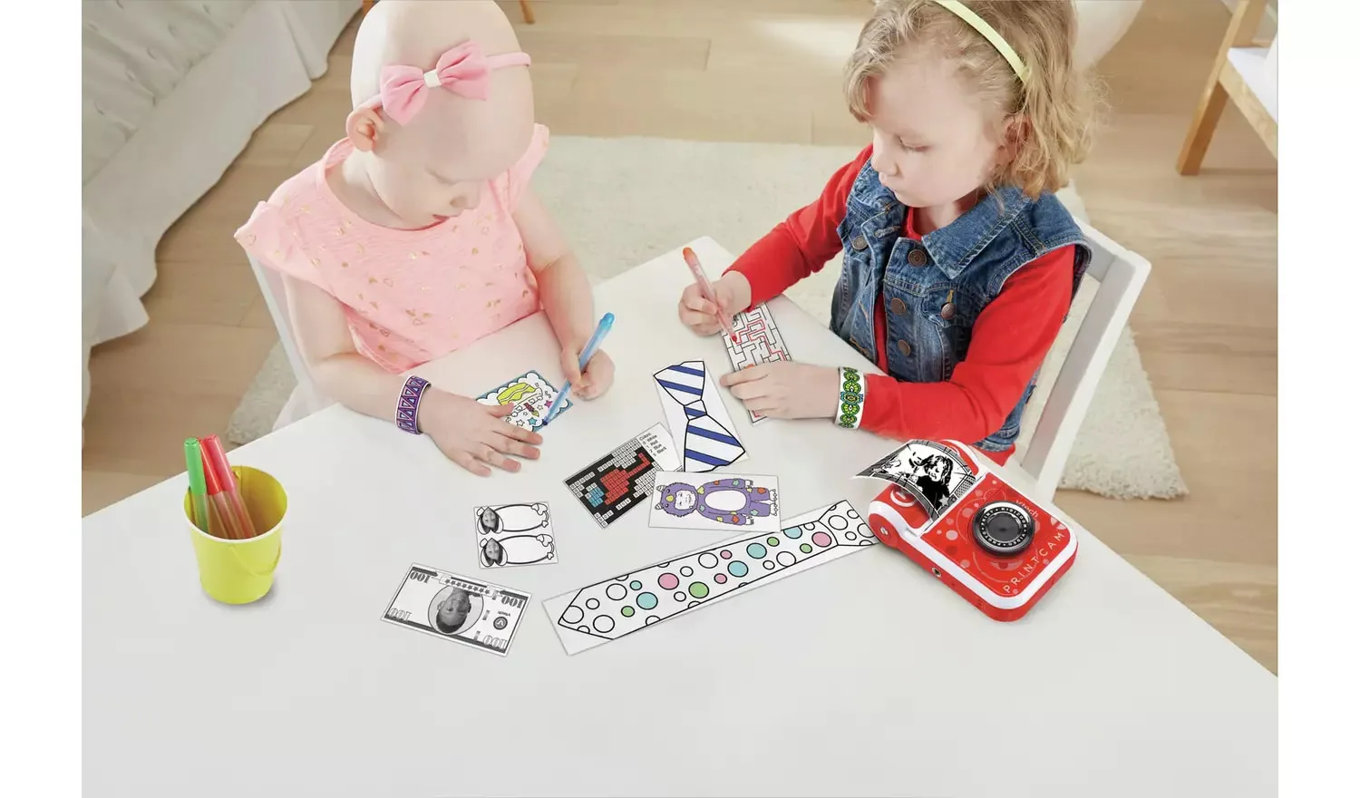 Интерактивна играчка, Vtech, Камера за моментни снимки 5MP, Червен - Image 6