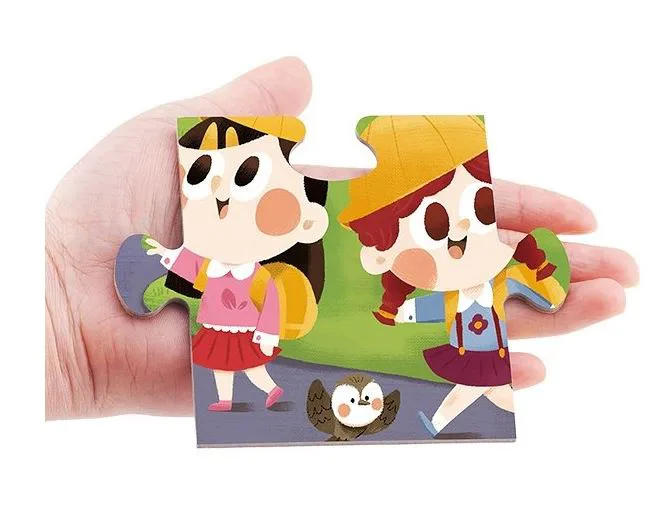 Пъзел, Toi World, Детска градина, 4 в 1, 18-24-30-36 части - Image 2