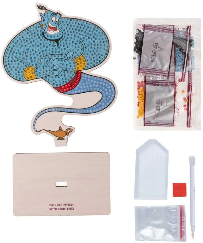 Комплект за диамантена бродерия, Craft Buddy, Crystal Art Buddies, Джин, 7 части - Image 2