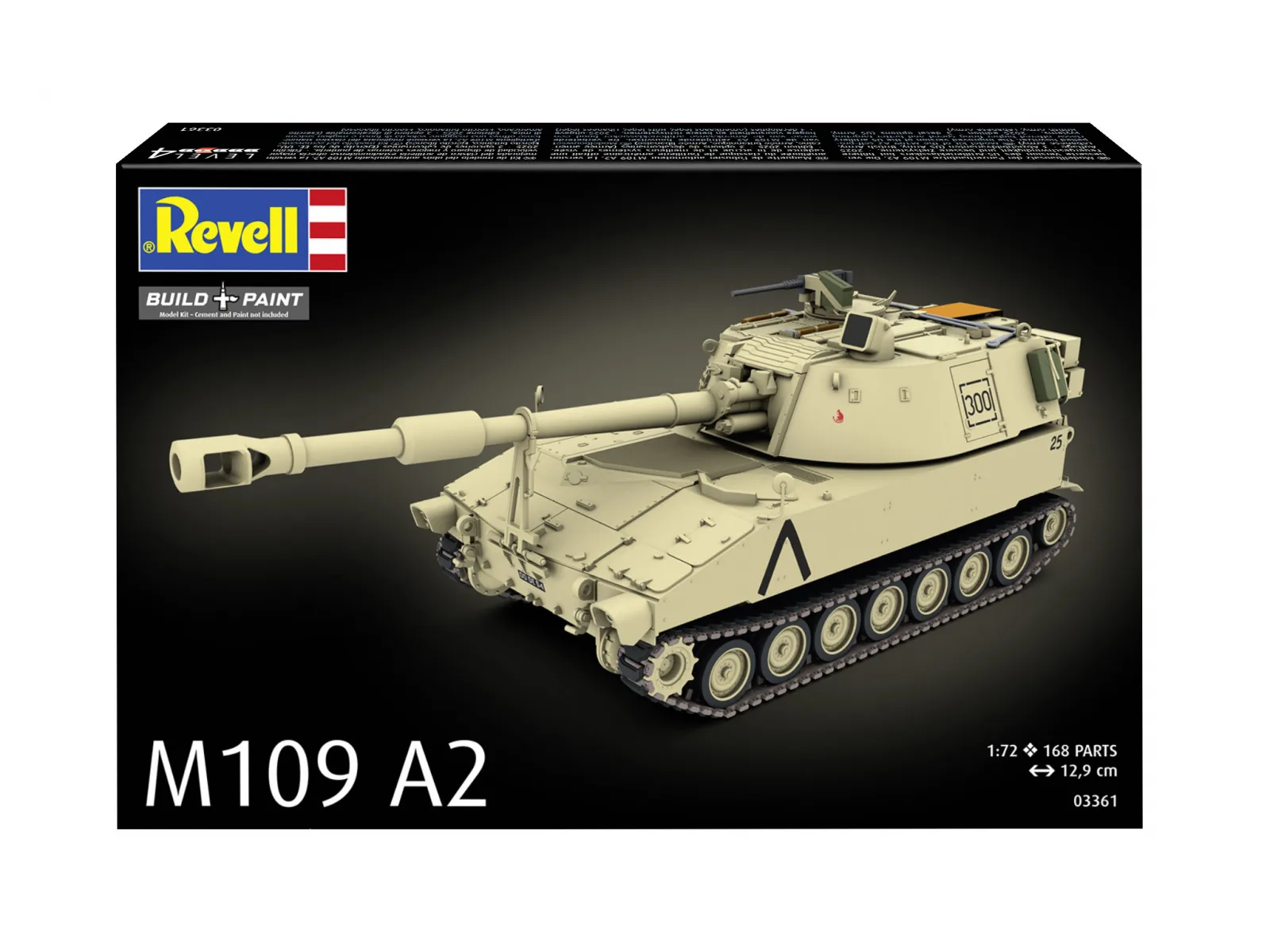 Сглобяем модел, Revell, Танк M109 A2, 168 части - Image 4