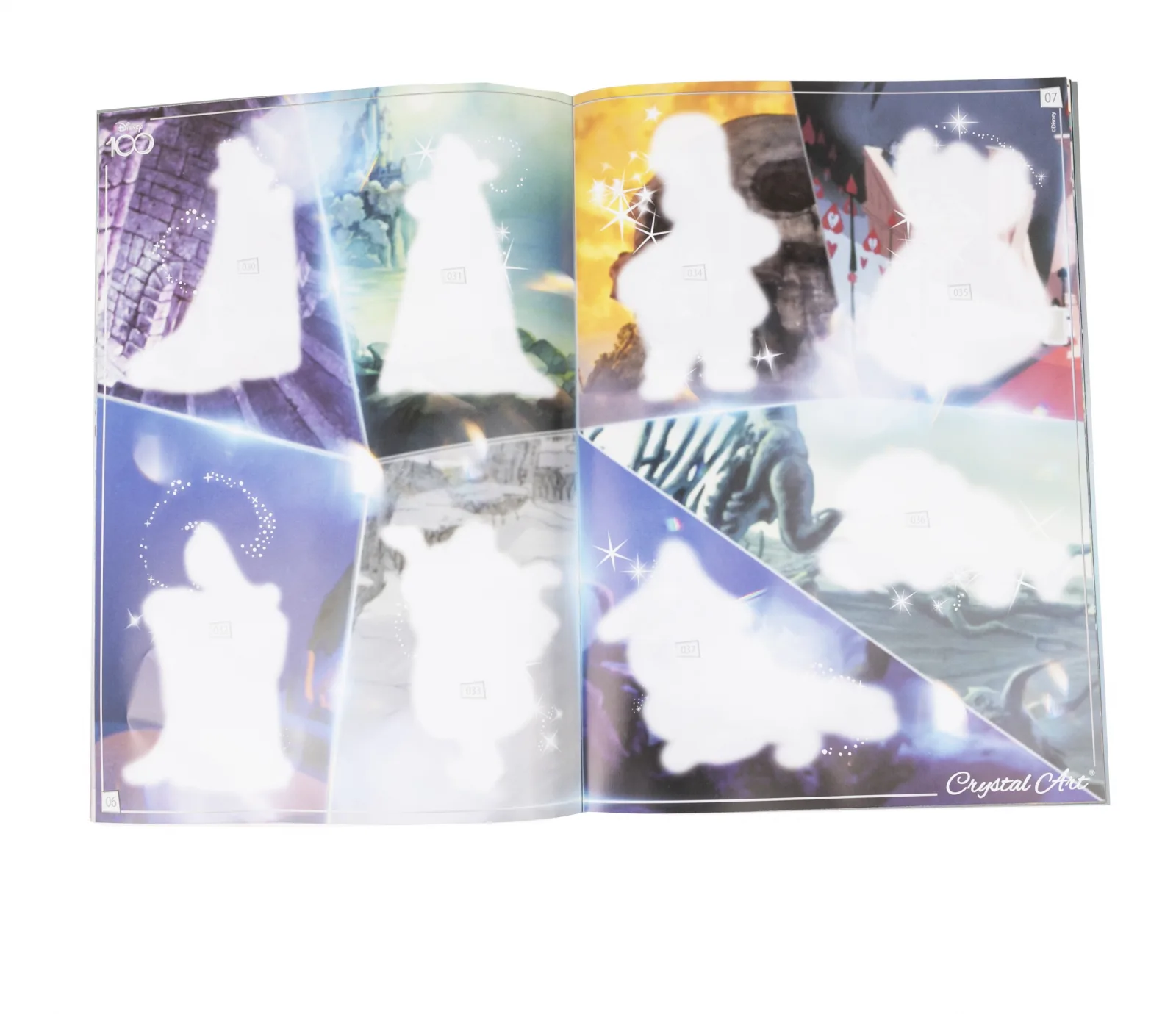 Комплект стикери Дисни 100г, Craft Buddy, диамантен гоблен пакет - Image 2