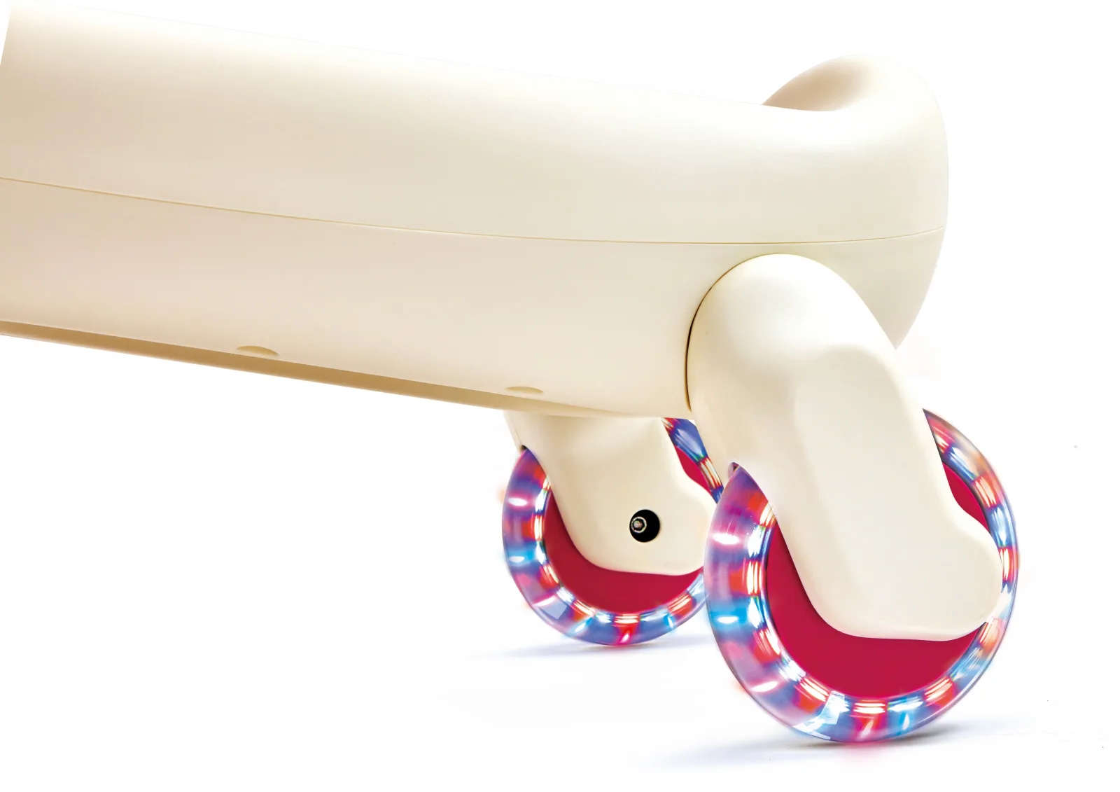 Балансираща количка с LED светлини, Hape, Бяла - Image 4